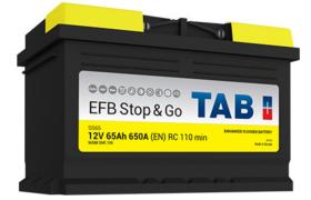 TAB SG65 - 60 AH - 640 EN BATERIA EFB STOP & GO 242x175x190 +D
