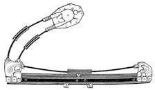 Doga 101127 - BMW SERIE 5 (E39) (3/96>99) 4P-TR/IZDO - ELECTRICO SOLO M (E