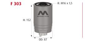 MOTRAM F303 - FILTRO COMBUSTIBLE = WK854/6