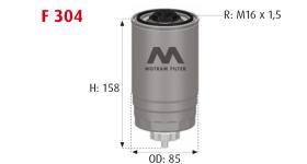 MOTRAM F304 - FILTRO COMBUSTIBLE = WK854/6