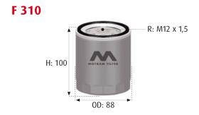 MOTRAM F310 - FILTRO COMBUSTIBLE = WK817/3X