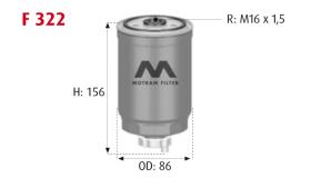 MOTRAM F322 - FILTRO COMBUSTIBLE = WK842/11