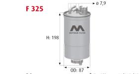 MOTRAM F325 - FILTRO COMBUSTIBLE = WK829/1X