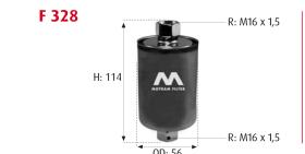 MOTRAM F328 - FILTRO COMBUSTIBLE = WK612/2