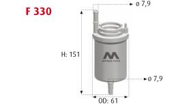 MOTRAM F330 - FILTRO COMBUSTIBLE = WK612/2