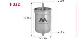 MOTRAM F332 - FILTRO COMBUSTIBLE = WK830/7