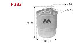 MOTRAM F333 - FILTROCOMBUST.MERCEDES = WK842/23X