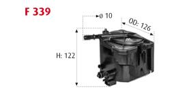 MOTRAM F339 - FILTRO COMBUSTIBLE = WK939/6