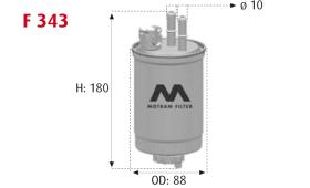 MOTRAM F343 - FILTRO COMBUSTIBLE = WK521/2