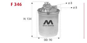 MOTRAM F346 - FILTROCOMBUST.VW = WK823/2