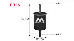 MOTRAM F356 - FILTROCOMBUST.OPEL/GM = WK512