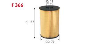 MOTRAM F366 - FILTROCOMBUST.OPEL/FIATCDI = PU723X