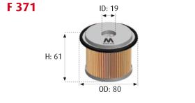 MOTRAM F371 - FILTROCOMBUST.FIAT/PSAHDI = P716