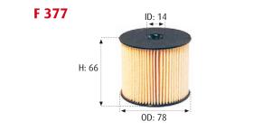 MOTRAM F377 - FILTROCOMBUST.PSA/FIATHDI = PU1021X