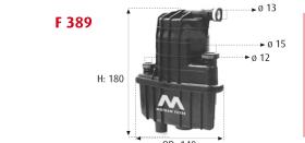MOTRAM F389 - FILTRO COMBUSTIBLE = WK939/3