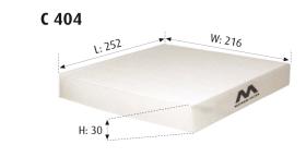 MOTRAM C404 - FILTROHABITACULO-CORSAC/SAAB = CU3337
