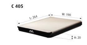 MOTRAM C405 - FILTRO HABITACULO = CUK2545
