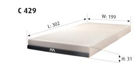 MOTRAM C429 - FILTROHABITACULOOPEL = CU2757