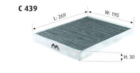 MOTRAM C439 - FILTRO HABITACULO = CUK29005