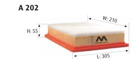 MOTRAM A202 - FILTRO AIRE = C31116