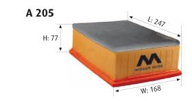 MOTRAM A205 - FILTRO AIRE = C25136
