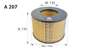 MOTRAM A207 - FILTRO AIRE = C3093/1