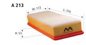 MOTRAM A213 - FILTRO AIRE = C2620