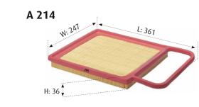 MOTRAM A214 - FILTROAIRE-C3/PEU206 = C3282