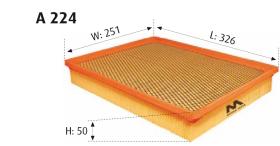 MOTRAM A224 - FILTRO AIRE = C12107/1