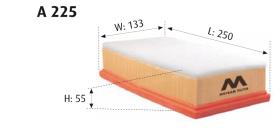 MOTRAM A225 - FILTROAIRE-FIAT/OPEL = C33189/1