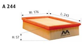 MOTRAM A244 - FILTROAIRE-CITROEN/PEUGEOT = C32108