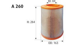 MOTRAM A260 - FILTRO AIRE = C1480