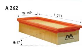 MOTRAM A262 - FILTROAIRE-AUDIA4/WPASSAT = C26168