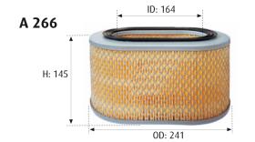 MOTRAM A266 - FILTRO AIRE = C24135
