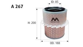 MOTRAM A267 - FILTRO AIRE = C24135