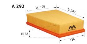 MOTRAM A292 - FILTROAIRE-FORDTRANSIT = C28100