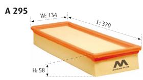 MOTRAM A295 - FILTRO AIRE = C2987/1