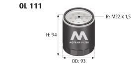 MOTRAM OL111 - FILTRO ACEITE = W920/32
