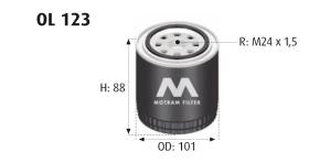 MOTRAM OL123 - FILTRO ACEITE = WP914/80