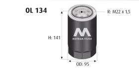 MOTRAM OL134 - FILTRO ACEITE = W940/62
