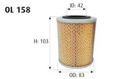 MOTRAM OL158 - FILTROACEITE-ASTRAII/VECTRA = HU718/1N