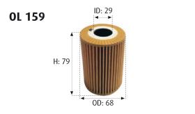 MOTRAM OL159 - FILTRO ACEITE = HU925/4X