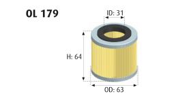 MOTRAM OL179 - FILTROACEITE-OPELANTARA = HU719/3X