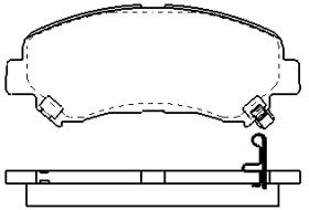 MOTRAM PF730 - P.FRENO DEL. 142*58.7*17MM
