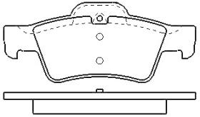 MOTRAM PF786 - P.FRENO TRAS.141 5*59 7*16.5MM