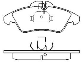 MOTRAM PF792 - P.FRENO DEL. 177 7*62*18MM