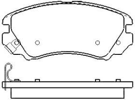 MOTRAM PF845 - P.FRENO DEL. 131 5*60 1*17 5MM
