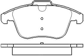 MOTRAM PF806 - P.FRENO DEL. 169*64*18 4MM