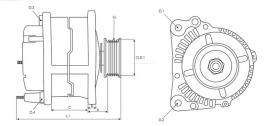 · 2MI5407 - ALTERNADOR T/MITSUBISHI 12V - 80A NUEVO