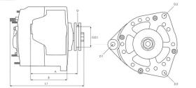 · 2DE6097REP - ALTERNADOR T/DENSO 12V - 100A REMAN